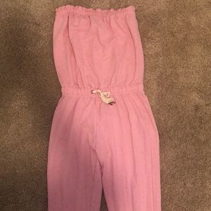 Pink romper